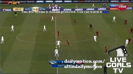 Ronaldo Amazing Goal Real Madrid 1-0 AS Roma