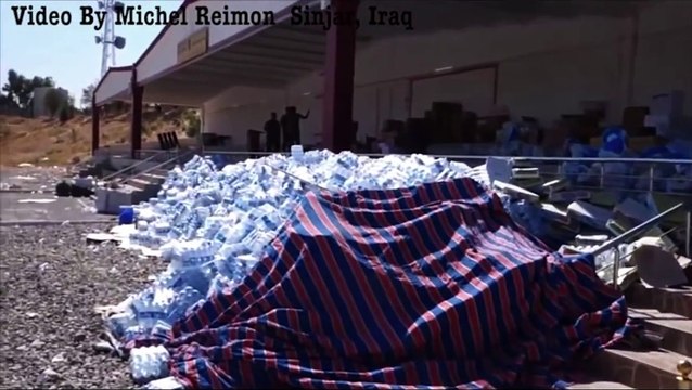 Rescue of Yazidis Mount Sinjar Video by Michel Reimon, Sinjar Iraq,