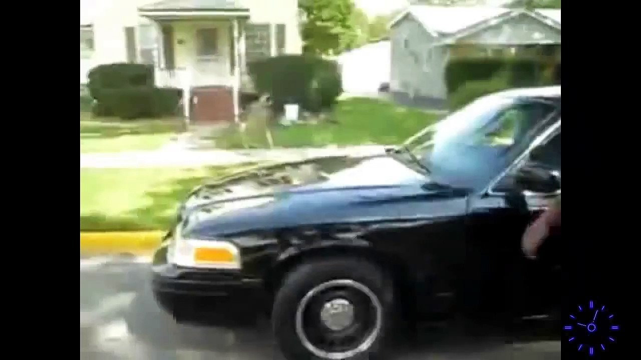 Dancing Fat Man Gets Hit By Ice Cream Truck