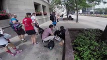 Homeless Man's Birthday Wishes Come True