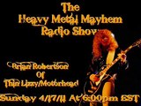 Brian Robertson interview - Heavy Metal Mayhem Radio Show (17th April 2011)