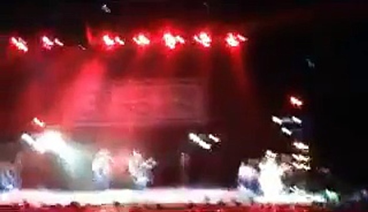 Brad kicking a dude out of the show! Just another reason I'm proud to be in this band!!