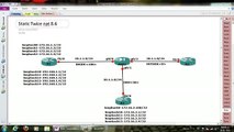 CCENT, CCNA, CCNP & CCIE Networking Tutorial 03 Configuring static twice nat in ASAimage version 8 6