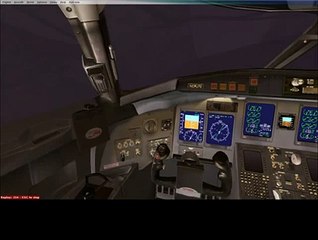 FSX flight thru a hurricane with landing using Active Sky X (ASX) and X Graphics