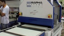 Rapha Systems membrane press 3D buffing-machine  (thermofoil membrane press for 3D cleaning)