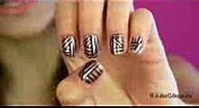 ★  DIVA Nails art  ★  Nail Art Designs No33 Liquid Metal Nail Tutorial