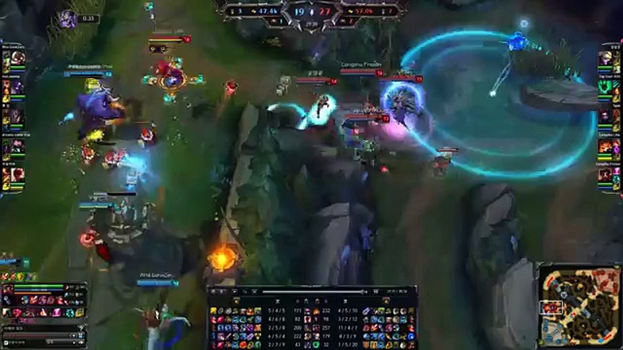[LOL EXA]  IM Frozen Viktor Pentakill, KR LOL Highlight