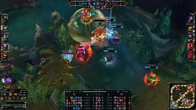 [LOL EXA] SKT T1 Faker - Kennen vs Diana - KR LOL SoloQ Highlights