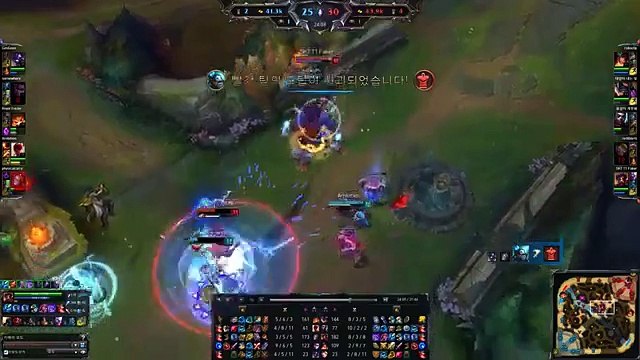 [LOL EXA] SKT T1 Faker - Viktor vs Orianna - KR LOL SoloQ Highlights