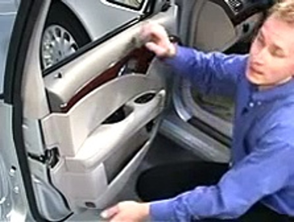 Mercedes w211 door panel removal pt 2 video Dailymotion