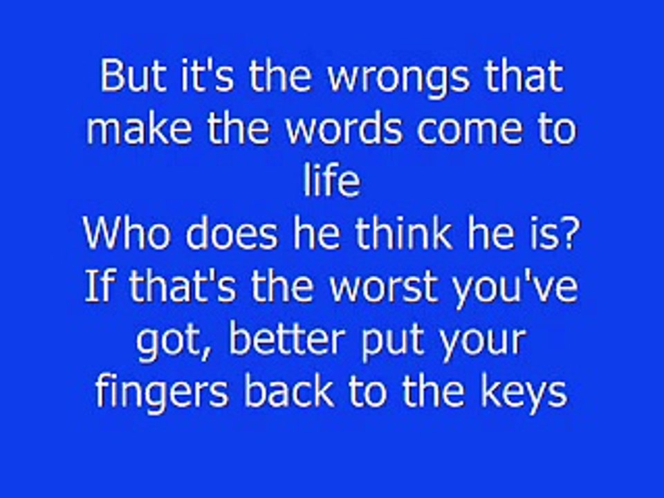 Thanks For The Memories - Fall Out Boy With Lyrics