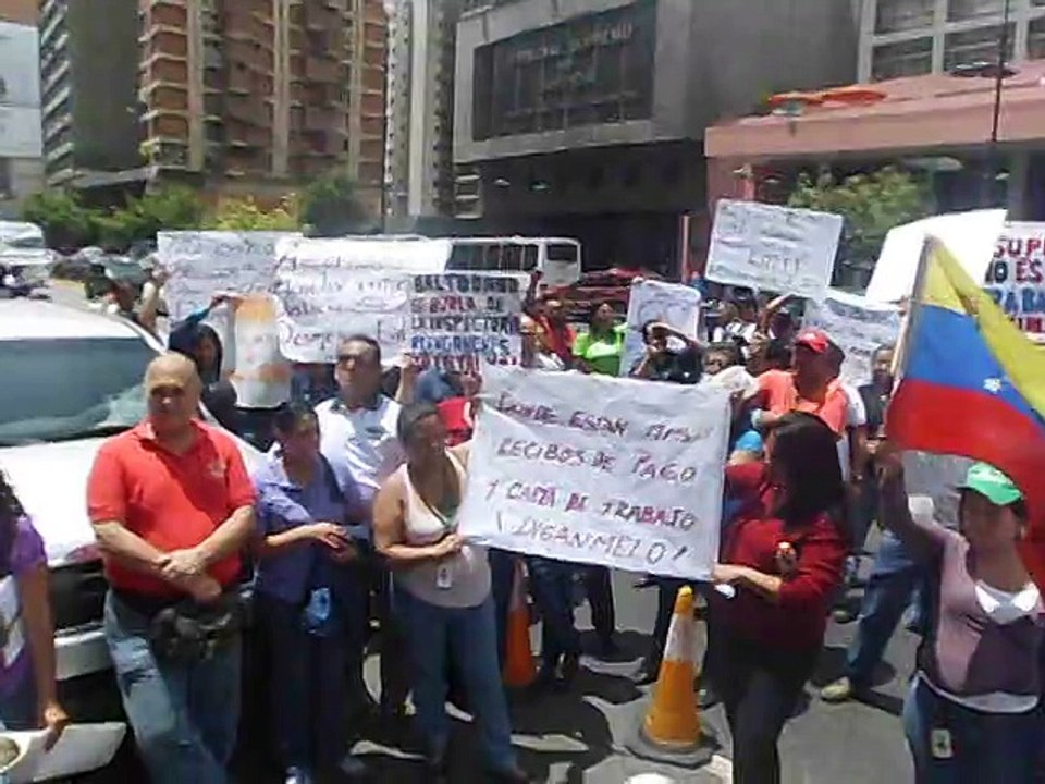 protesta Av. Francisco Miranda