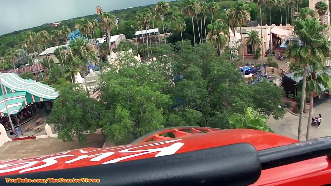 Scorpion Front Seat (HD POV) On-Ride Busch Gardens Africa Tampa Florida Roller Coaster