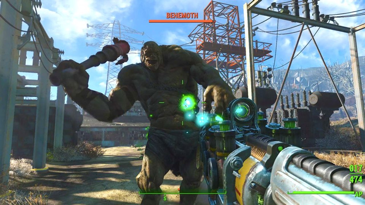 FALLOUT 4 Gameplay Combat