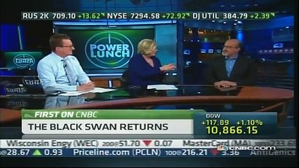 Author of Black Swan (Event Theory) Nassim Taleb Criticizes the Administration and Larry Summers.mp4