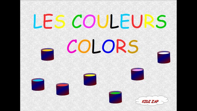 Apprendre les couleurs en anglais