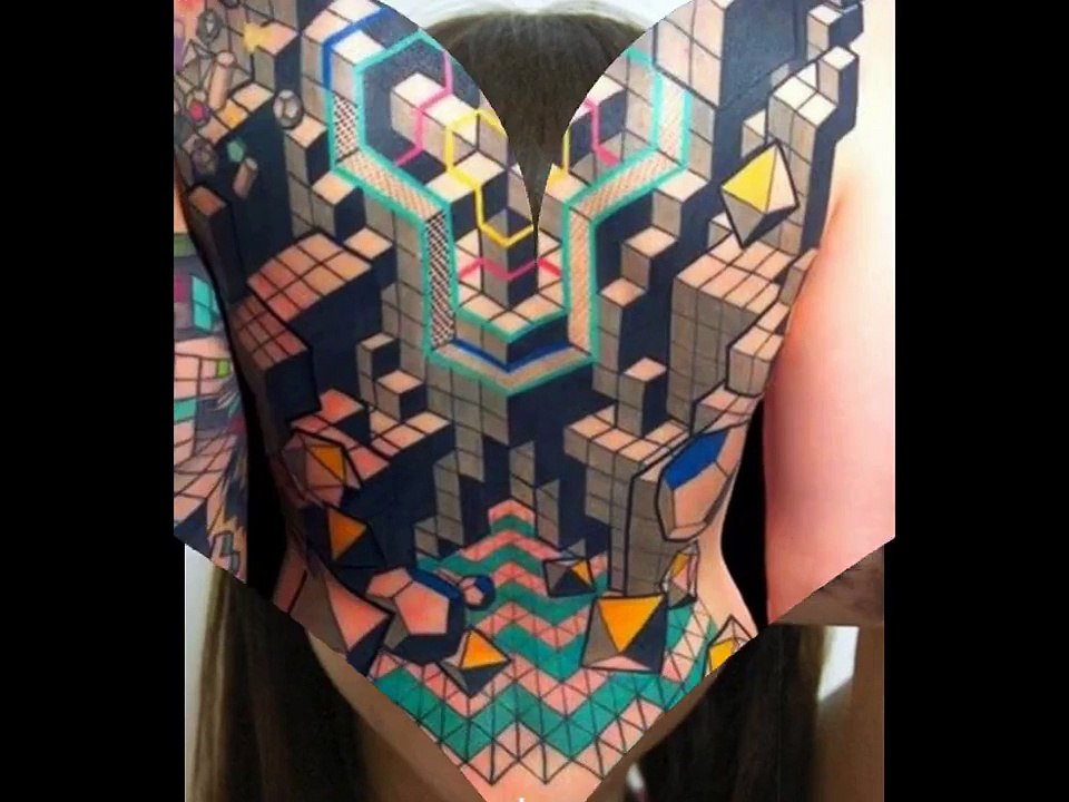 As 21 tatuagens criativas e realistas em 3D