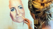 Speed Painting - Oil portrait by Manuela Montenero