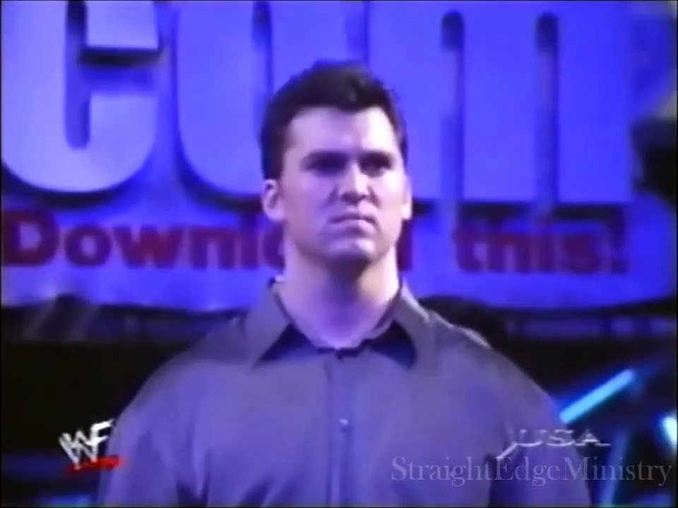 WWF Stone Cold Steve Austin Ties The Undertaker On His Symbol