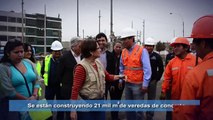 @MuniLima: Alcaldesa de Lima Susana Villarán inspeccionó obra Canta Callao