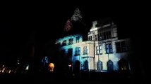 Recklinghausen leuchtet 2011 ... Show am Rathaus