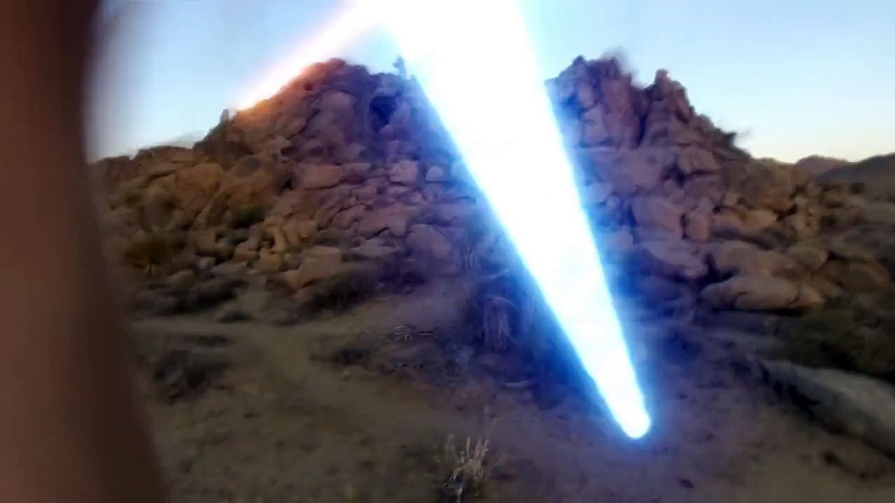 Jedi en mod GoPro