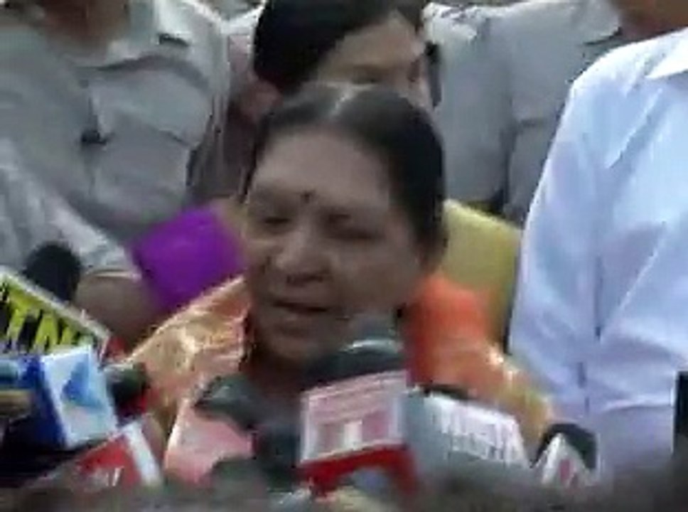 Ahmedabad Gujarat CM gives meassage at Jagannath temple on Rath Yatra