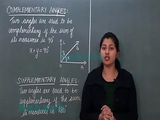 Class 9th-Maths Online Video Lectures-Lines and Angles