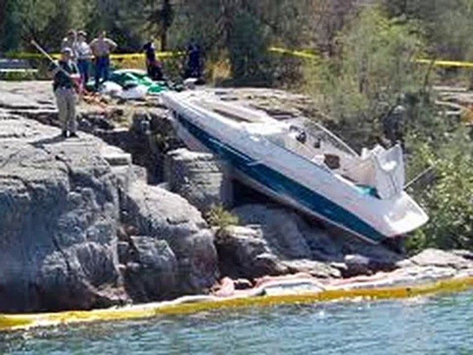 Boat Crash Video