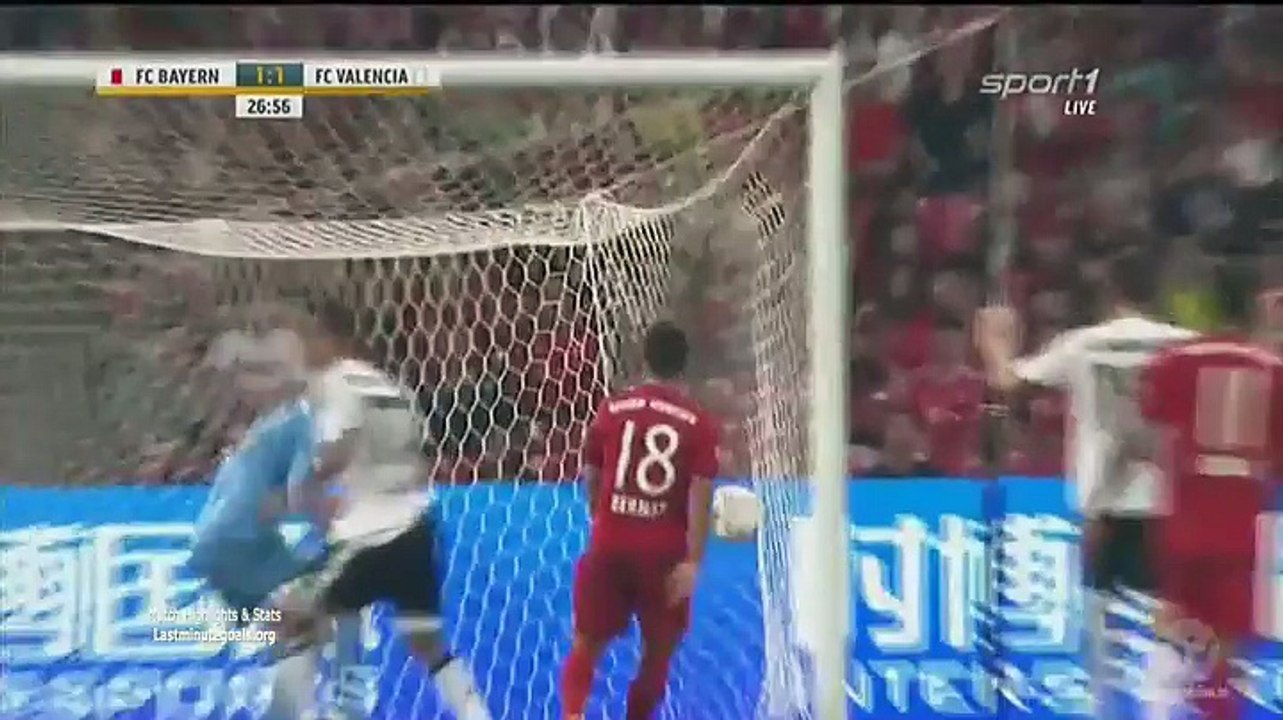 Bayern Munchen 4-1 Valencia ~ [Friendly Match] - 18.07.2015 - All Goals & Highlights
