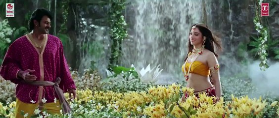 Pacha Bottesi Video Song  Baahubali (Telugu)  Prabhas, Rana, Anushka, Tamannaah  Bahubali