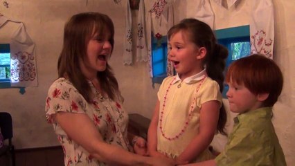 Be Careful little eyes what you see: Christian children's song sung in Kiev Ukraine