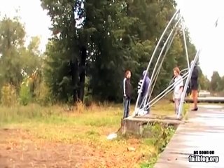 Double Front Flip FAIL