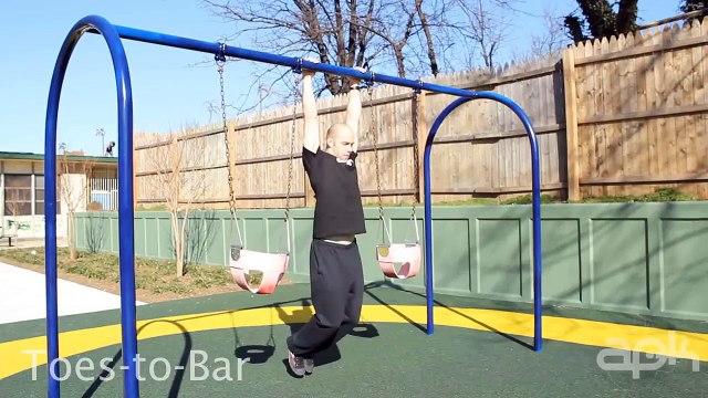 Toes to bar- Parkour Training and Conditioning