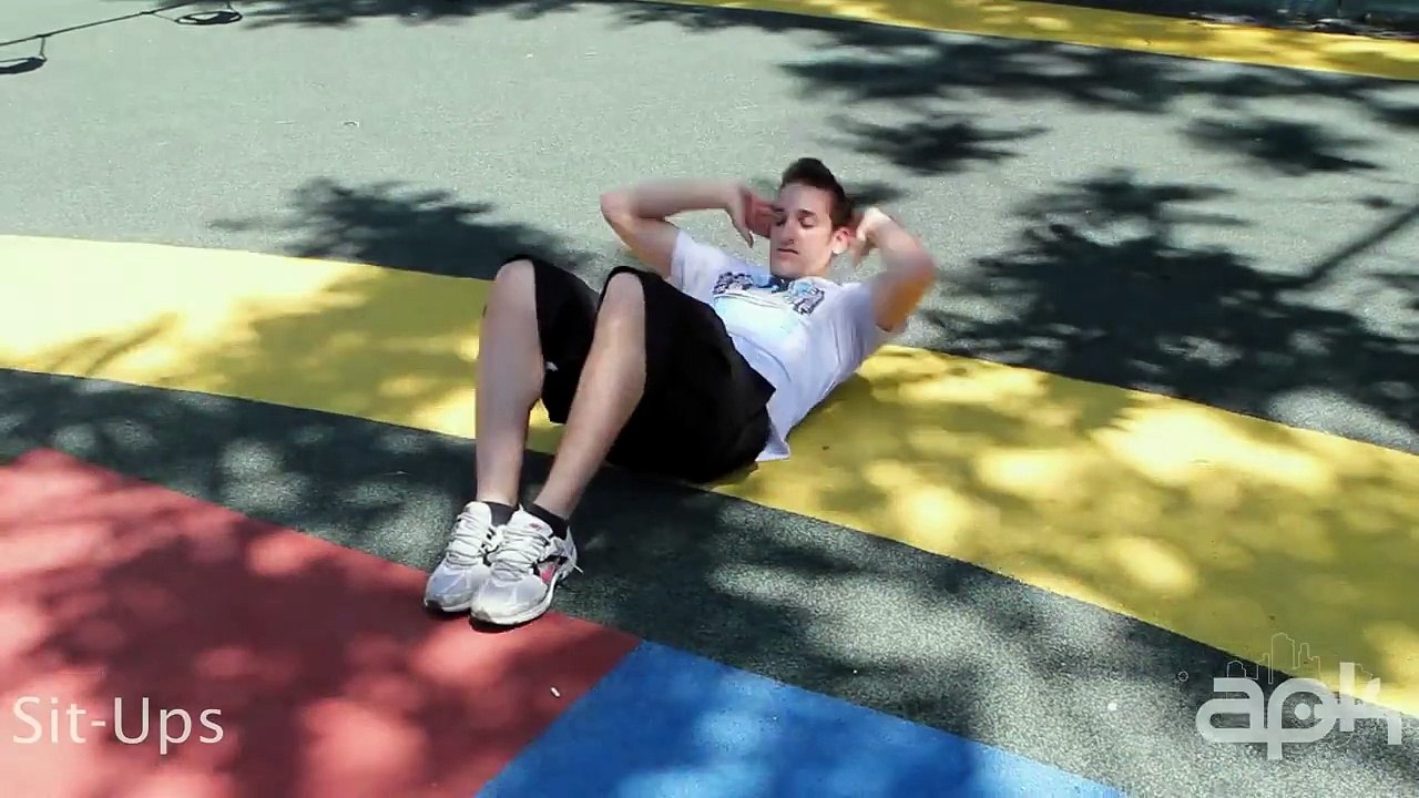 Sit Ups- Parkour Training and Conditioning