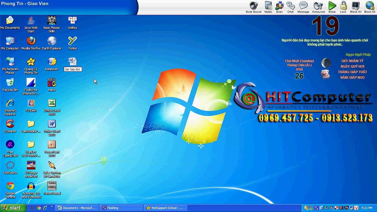 Hướng Dẫn Sử Dụng Phần Mềm Net Support School Đơn Giản