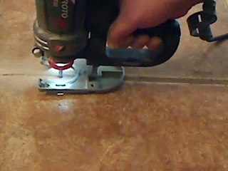 Epoxy Grout Removal with Rotozip and DC1. Better than Dremel