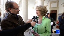 Kathleen Kennedy Townsend in visita a Palazzo Ducale