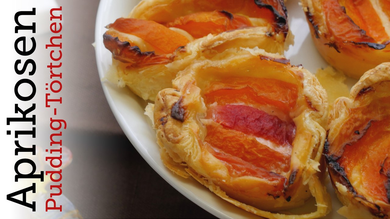 Rezept - Aprikosen-Pudding Törtchen (Red Kitchen - Folge 336)