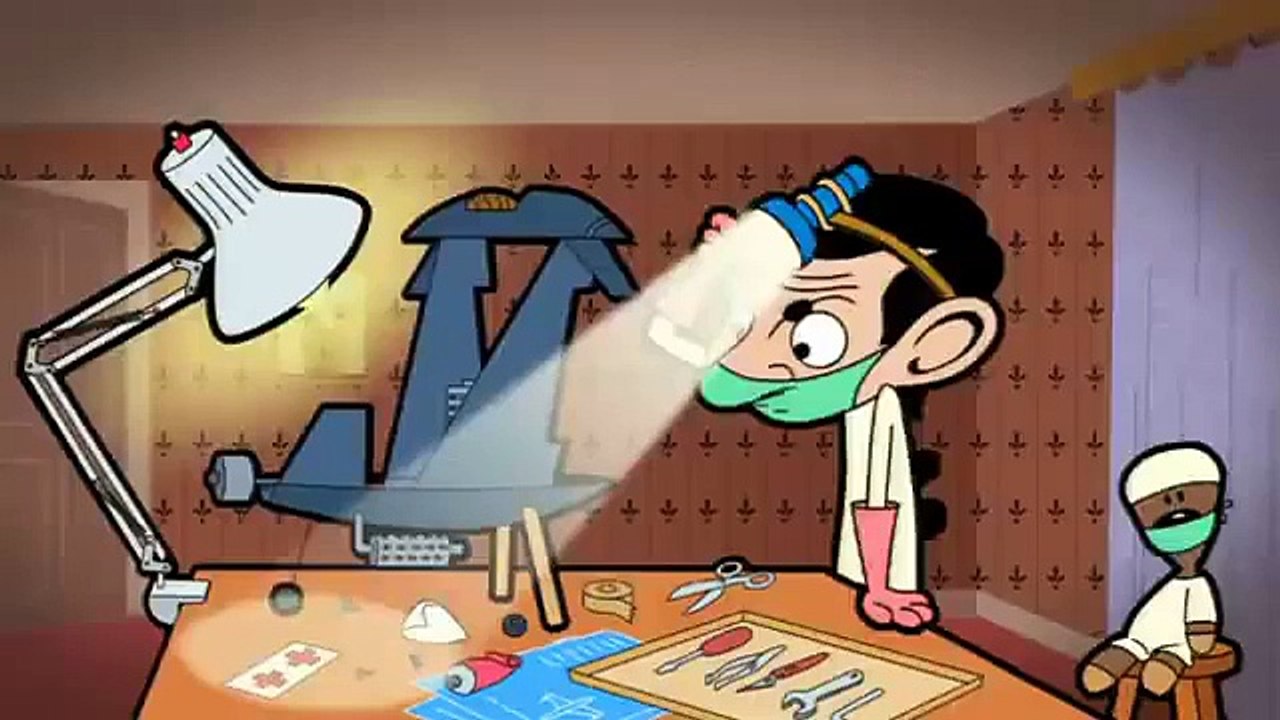 Mr Bean Cartoon (Chocks Away) Pt.2