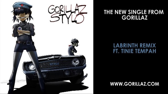 Gorillaz - Stylo (Labrinth Remix ft. Tinie Tempah)