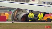 Boeing 777 Crashes at Heathrow