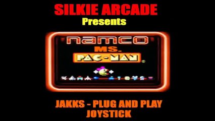MS PAC MAN - JAKKS PLUG AND PLAY JOYSTICK