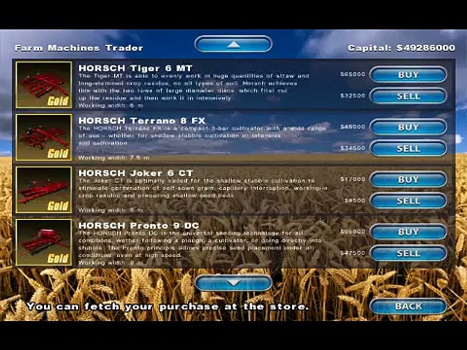 Farming simulator 2009 Gold edition!