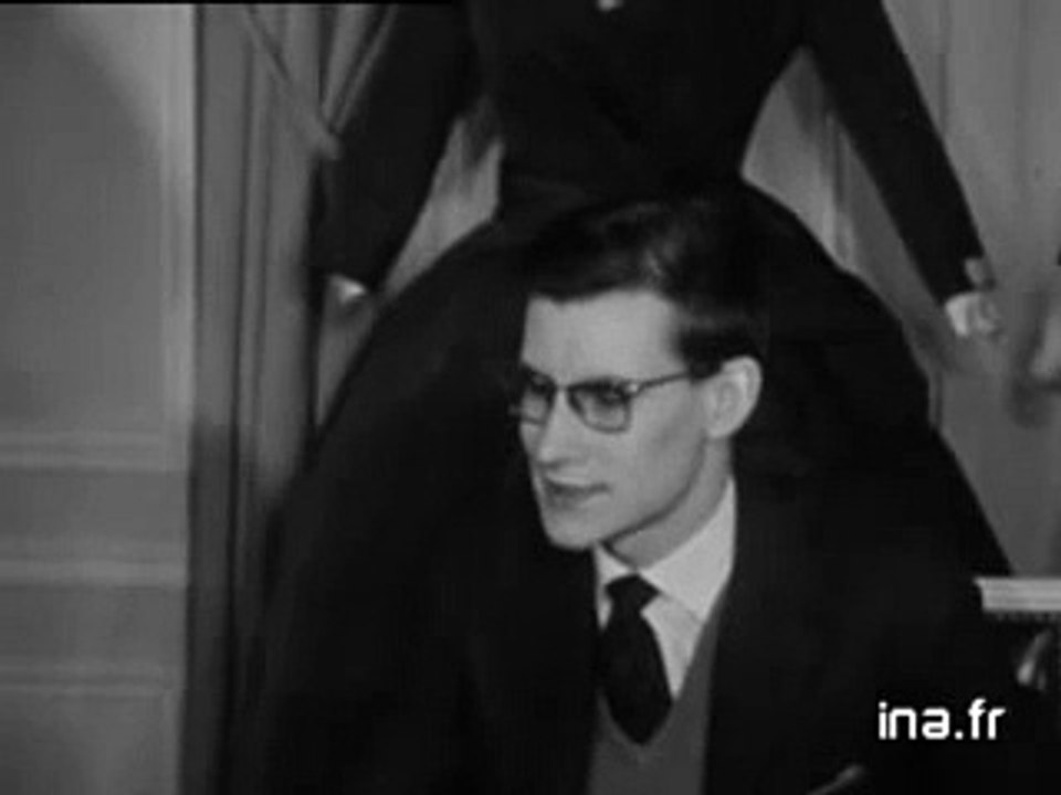Yves Saint-Laurent - 1959 Interview