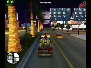 SAFD Fire Truck Responding Code 3 - GTA SA