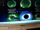 JANUARY 2010 HUGE UFO's MONITORING THE SUN ALIENS 2012 APPROACHING