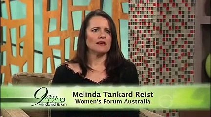 Melinda Tankard-Reist & Julie Gale - 9am with David & Kim