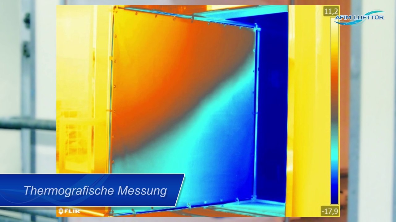 Funktionsweise Luftvorhänge : Lufttür Tiefkühlraum