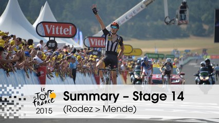 Summary - Stage 14 (Rodez > Mende) - Tour de France 2015
